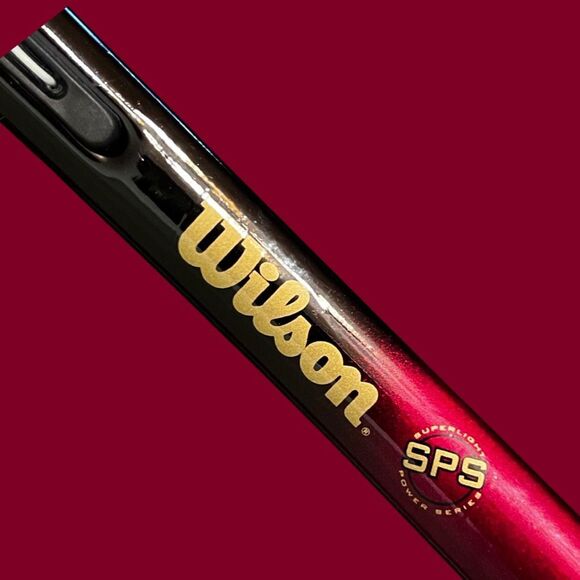 Wilson SPS Tech Court Power Series Tennis Racquet Oversize 4 1/2" L4 Cover - Picture 5 of 8
